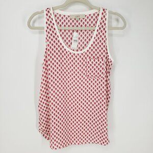 LOFT Boho Floral Sleeveless Tank Top NEW